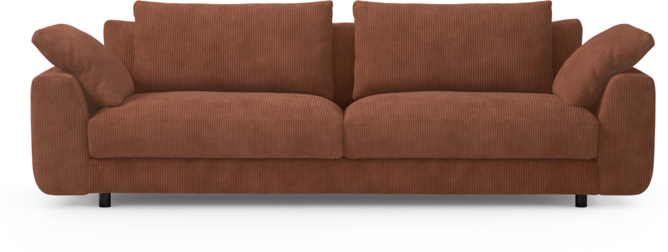 Amie - 4-sits soffa - Orange