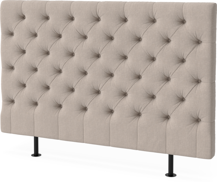 Cape pikerad  - Sänggavel låg, , 90-210 cm - Beige