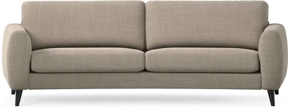 Bridge - 3-sits soffa svängd - Beige