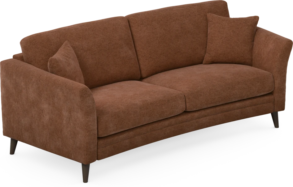 Eden - 2,5-sits soffa svängd - Orange