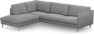 Madison - 3-sits soffa med divan vänster - Grå