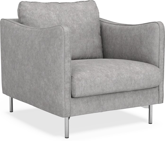 Madison Lux - Fåtölj, 70 cm - Grå