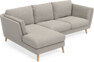 Madison Lux - 2-sits soffa med schäslong vänster - Beige