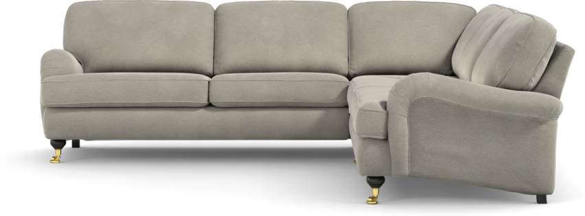 Oxford - Hörnsoffa 2,5+2,5-sits - Grå