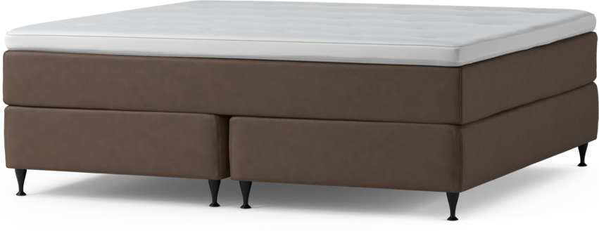 Delux Dream - Kontinentalsäng, dubbelsäng med bäddmadrass och sängben