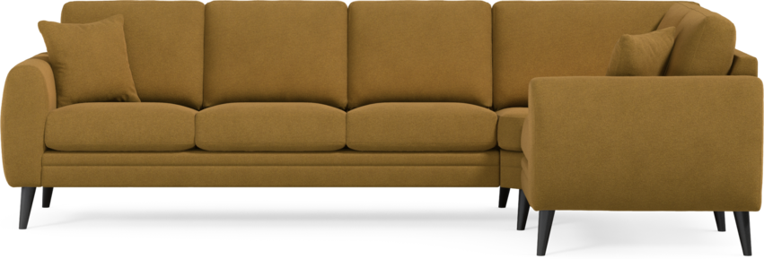 Eden - Hörnsoffa, 3+1-sits - Gul