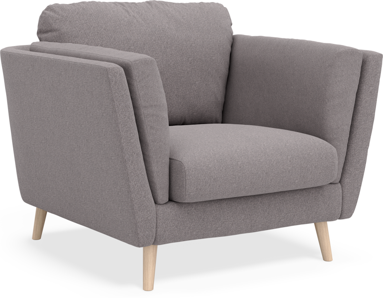 Madison Lux - Fåtölj, 70 cm - Grå