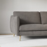 Madison - 3-sits soffa med divan vänster - Brun
