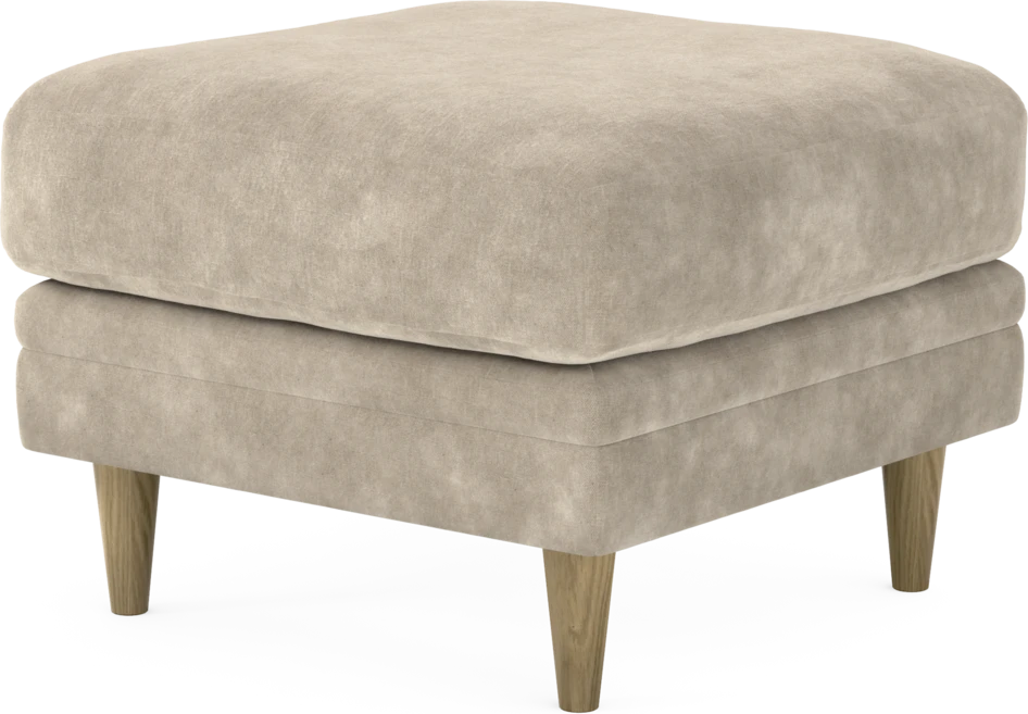 Eden - Fotpall - Beige