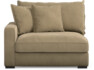 Rossi - 1,5-sits med armstöd höger - Beige