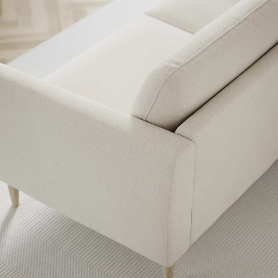 Bridge - 4-sits soffa - Vit