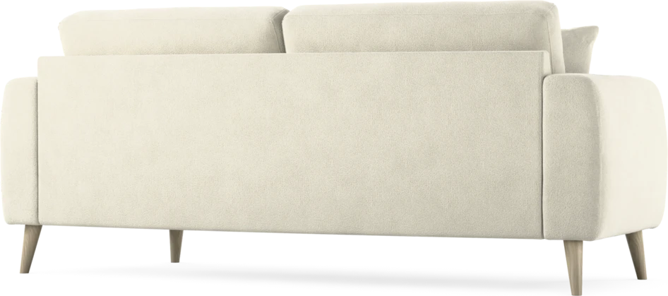 Eden - 2,5-sits soffa svängd - Vit