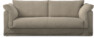 Cherrie - 2,5-sits soffa, hel dyna och kappa - Beige