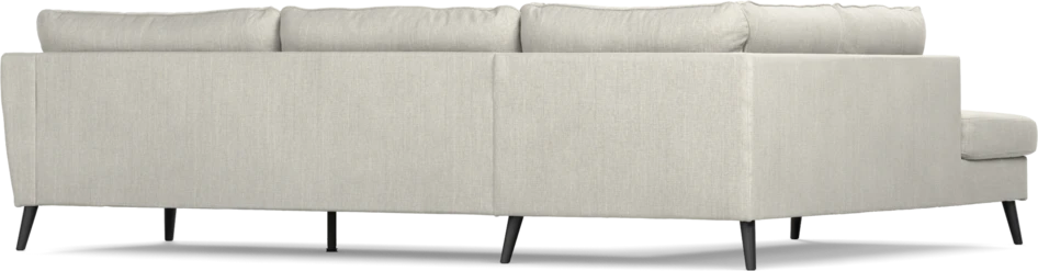 County - 2,5-sits soffa med divan vänster - Grå