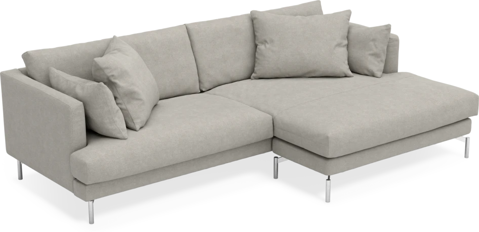 Harper - 4-sits med schäslong XL höger - Beige