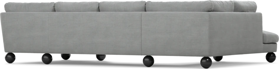 Madison - 2-sits soffa med divan vänster och schäslong höger - Grå