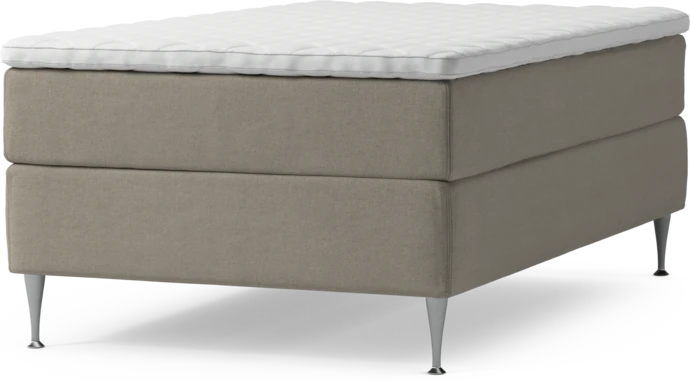 Delux Dream, Kontinentalsäng, enkelsäng 120 cm med bäddmadrass och sängben