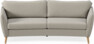 County - 3-sits soffa svängd - Beige