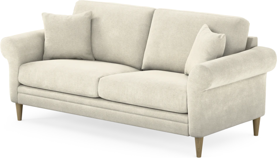 Eden - 2,5-sits soffa - Vit
