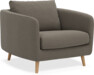 Madison Lux - Fåtölj, 70 cm - Brun