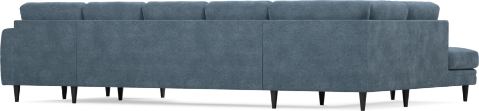 Eden - 3-sits soffa med divan vänster och schäslong höger - Blå