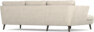 Madison Lux - 2-sits soffa med schäslong vänster - Beige