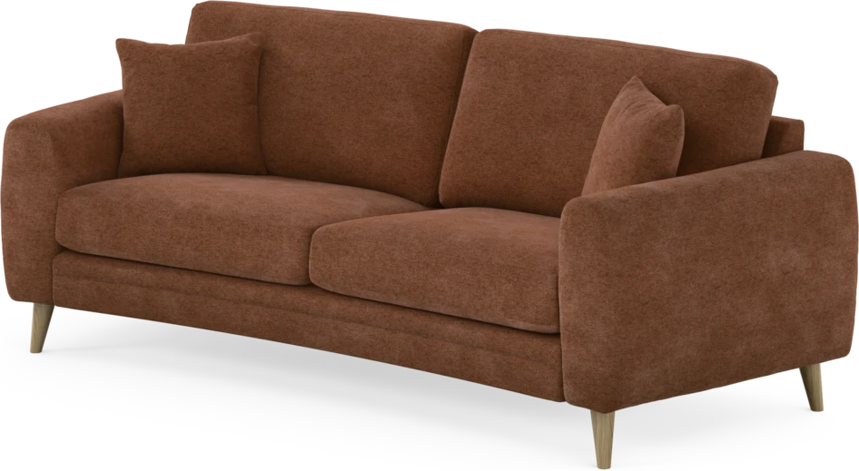 Eden - 2,5-sits soffa svängd - Orange
