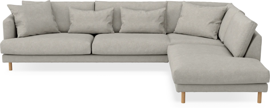 Harper - 3-sits soffa med divan höger - Beige