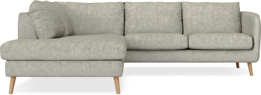 Madison - 2-sits soffa med divan vänster - Beige