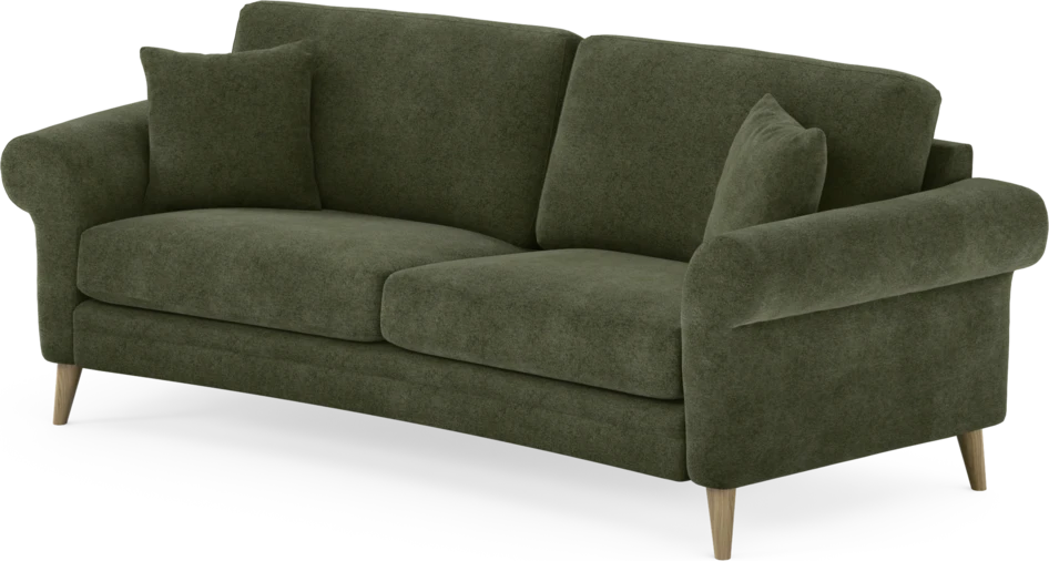 Eden - 2,5-sits soffa svängd - Grön