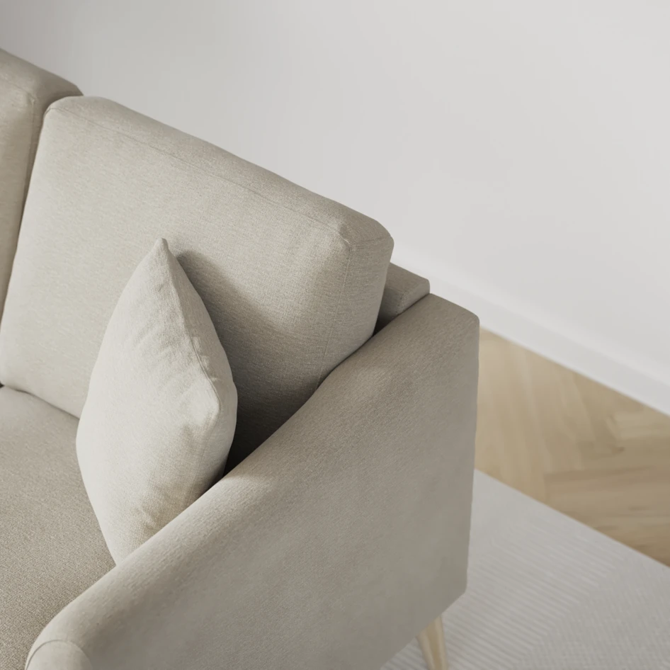 Eden - 2-sits soffa - Brun