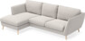 Madison Lux - 2-sits soffa med schäslong vänster - Grå
