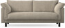Cherrie - 2,5-sits soffa, hel dyna, fast klädsel - Beige