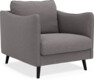 Madison Lux - Fåtölj, 70 cm - Grå