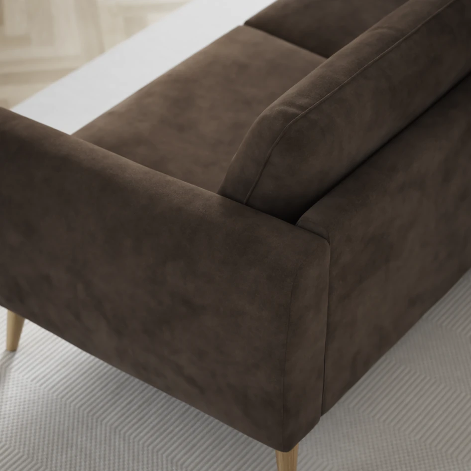 Bridge - 2-sits soffa - Brun