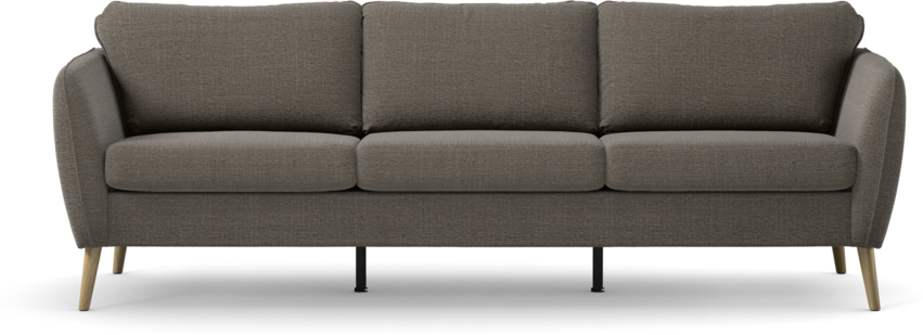 County - 3-sits soffa - Grå