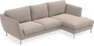 Madison Lux - 2-sits soffa med schäslong höger - Beige