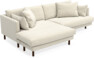Harper - 4-sits med schäslong XL vänster - Beige