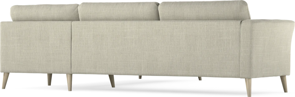 Bridge - Hörnsoffa, 3+3-sits - Beige