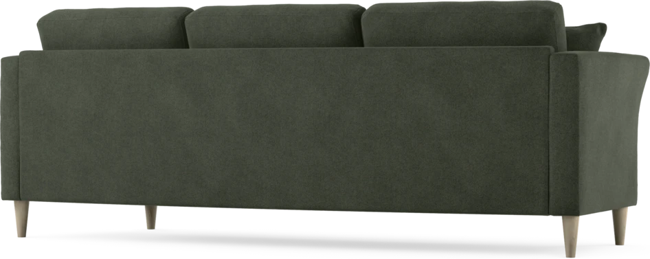 Eden - 3-sits soffa svängd - Grön