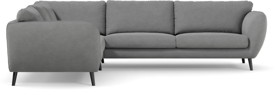 Madison Lux - Hörnsoffa 2+3-sits, hörn 1 - Grå