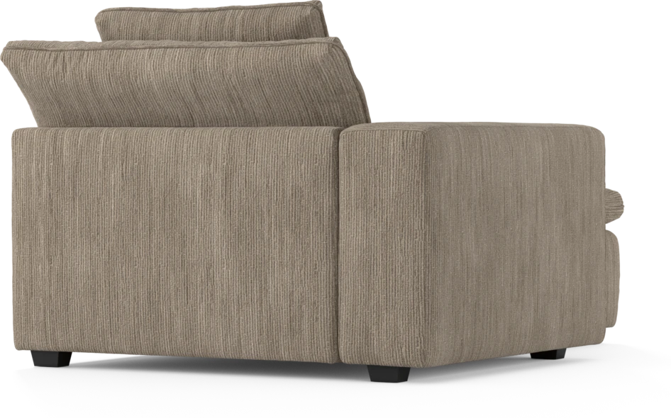 Bellora - Schäslong med armstöd vänster - Beige