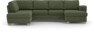 Friday - 3-sits soffa med divan vänster och schäslong höger - Grön