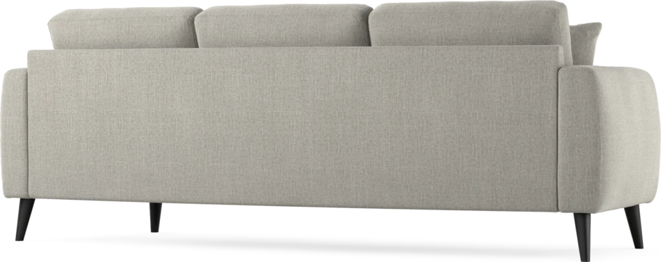 Eden - 3-sits soffa svängd - Grå