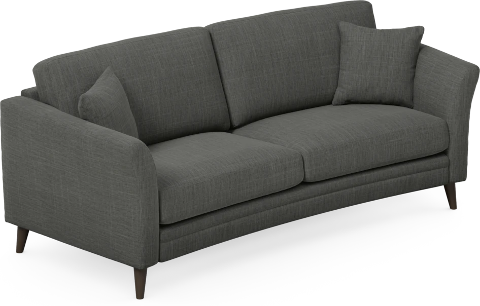 Eden - 2,5-sits soffa svängd - Grå