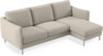 Madison - 2-sits soffa med schäslong höger - Beige