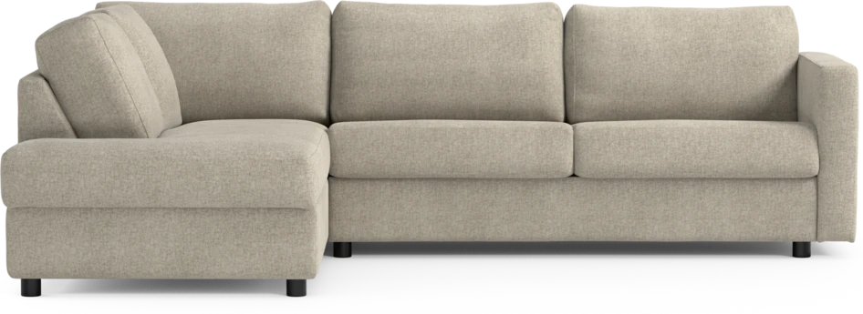 Lindö - Bäddsoffa 2,5-sits med divan - Beige
