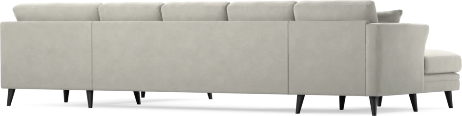 Eden - 3-sits soffa med schäslong vänster och divan höger - Grå