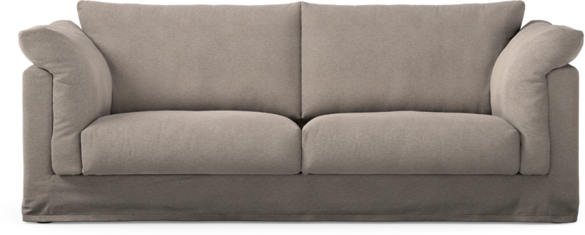 Cherrie - 2,5-sits soffa med kappa - Beige