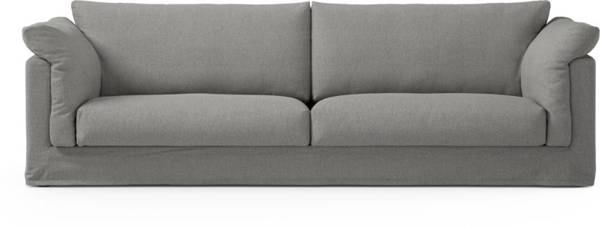 Cherrie Klädsel -  4-sits soffa - Grå